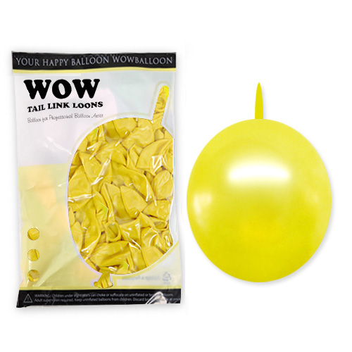 와우링커룬 6인치 펄옐로우 (50개)