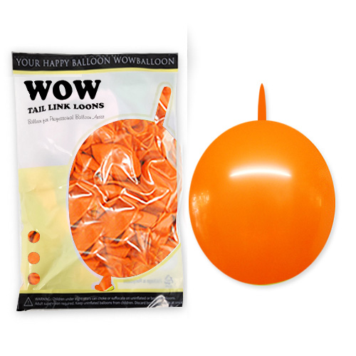 와우링커룬 6인치 STD 오렌지 (50개)