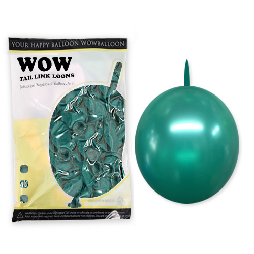 와우링커룬 6인치 펄에메랄드그린 (50개)