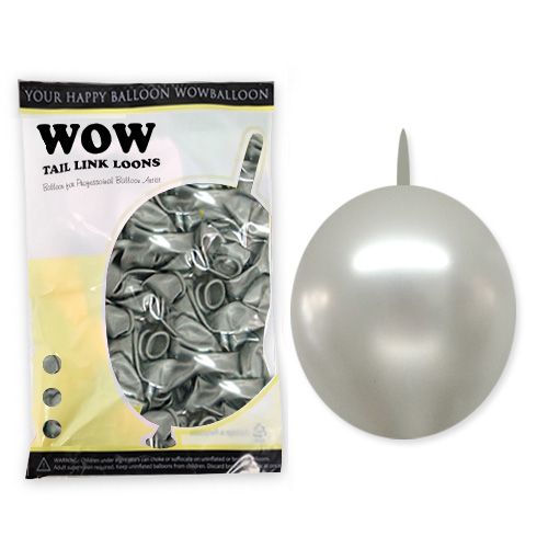 와우링커룬 12인치 펄실버 (50개)