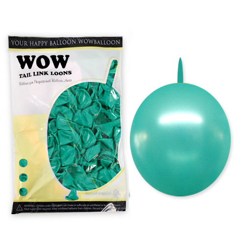 와우링커룬 12인치 펄민트그린 (50개)