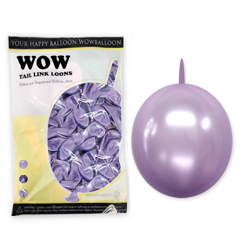 와우링커룬 12인치 펄라이트라벤더 (50개)