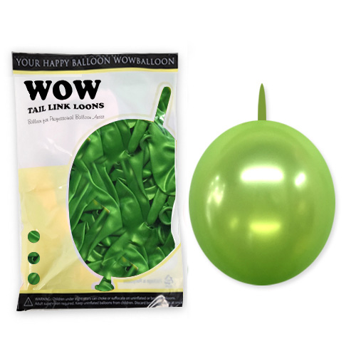 와우링커룬 12인치 펄글래스그린 (50개)