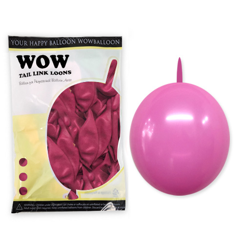 와우링커룬 12인치 파스텔 후치샤 (50개)