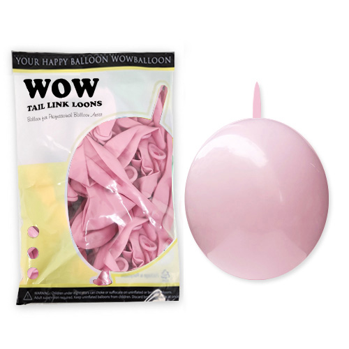 와우링커룬 12인치 마카롱 핑크 (50개)