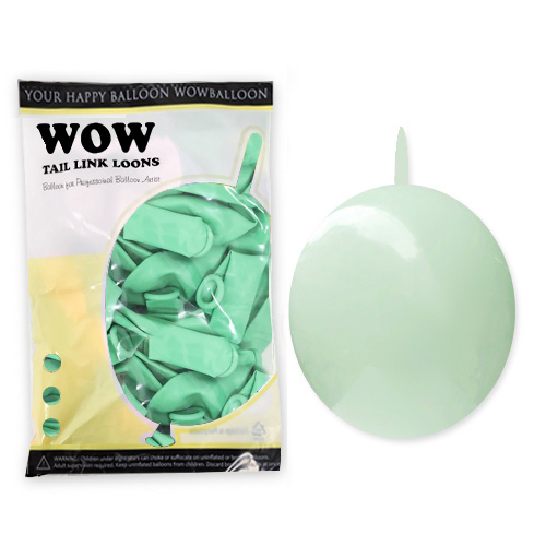 와우링커룬 12인치 마카롱 그린 (50개)