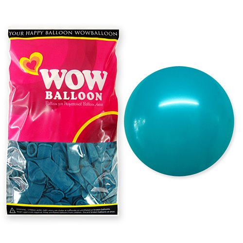 와우벌룬 13센티 파스텔틸 (100개)