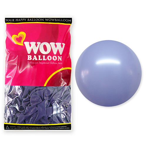 와우벌룬 13센티 파스텔라일락 (100개)