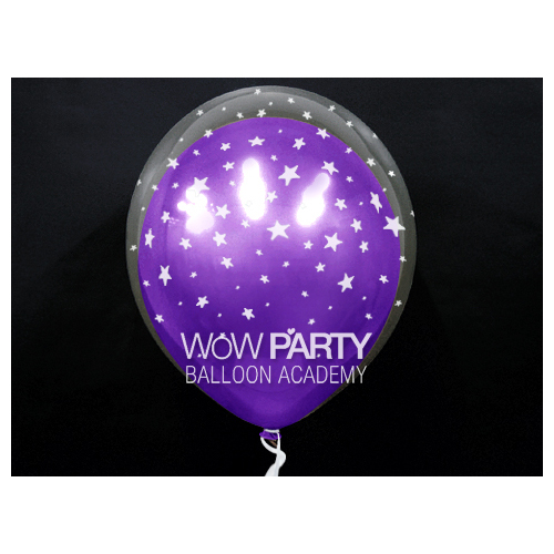 41센치 퍼플 인쇄트윈