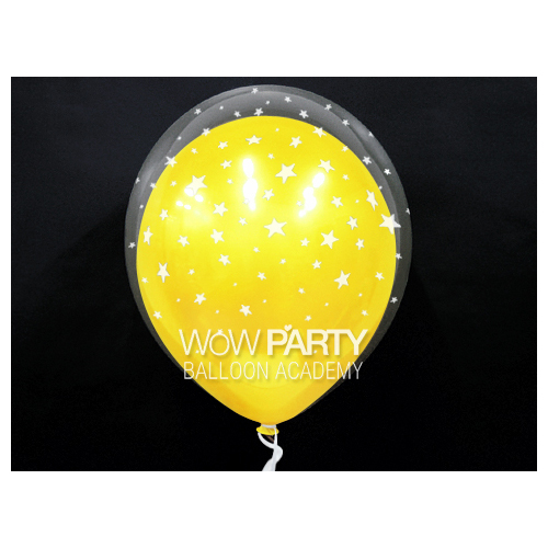 41센치 옐로우 인쇄트윈