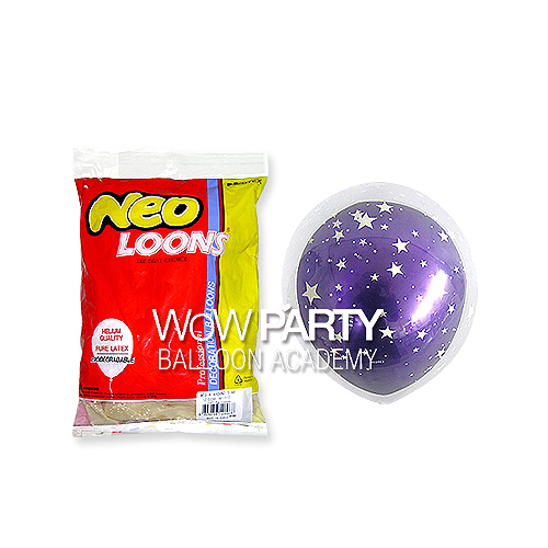 13센치 별인쇄클리어(네오) 100개