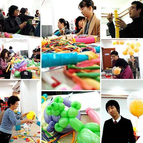 - 2급 풍선아트 2주 단기 집중속성과정(직장인들과 지방에계신분들을 위한 단기 속성과정)--《5만원상당의 사은품+교재+풍선을 무료로 드립니다!!》