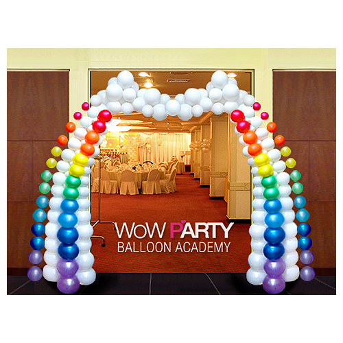 색동무지개아치