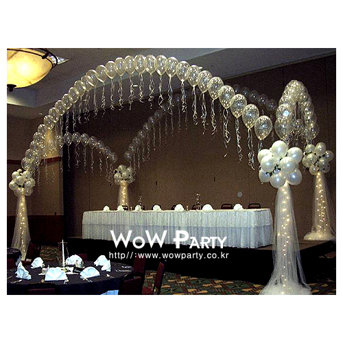 헬륨아치세미나장식