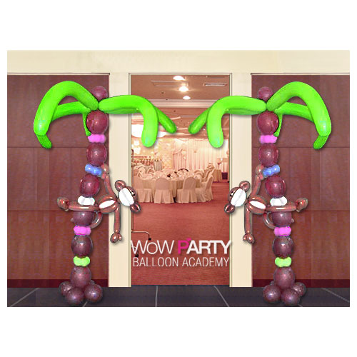 8/7(화)오후2시 스페셜파티메이커 오혜진샘의 《원숭이야자입구장식》어떻게 만들었을까요