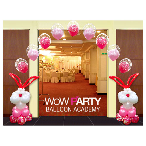 9/8(토) 오후3시 백찬희샘의 풍선카리스마《토끼헬륨입구장식》어떻게 만들었을까요