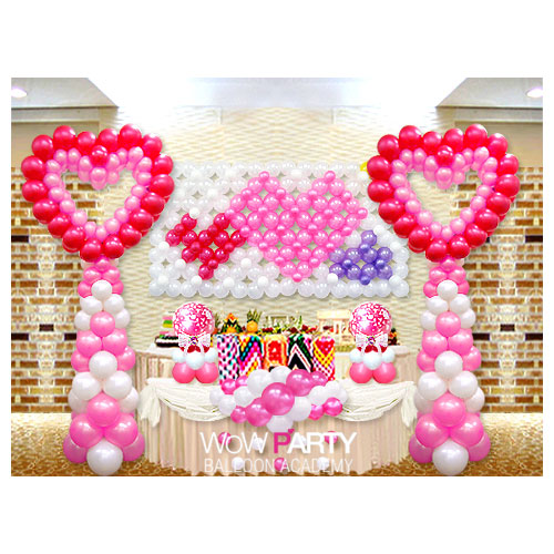 9/15(토) 오후3시 백찬희샘의 풍선카리스마《핑크하트데코》어떻게 만들었을까요