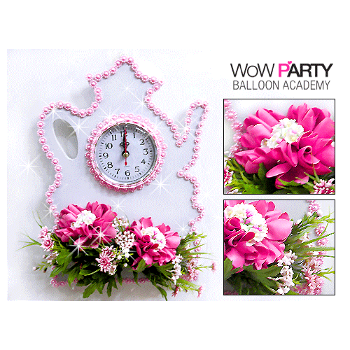 ［풍선공예대상수상자직강］9/20(목)오후3시 대한민국 풍선공예마크 김지연샘의〔벌룬시계〕