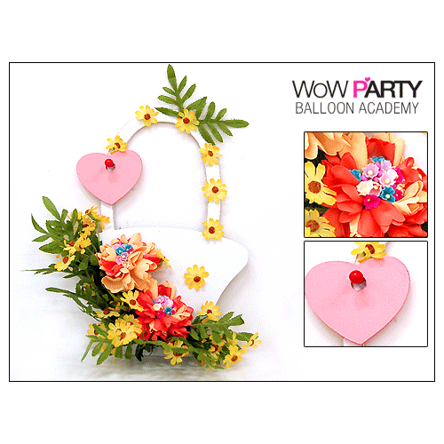 ［풍선공예대상수상자직강］10/25(목)오후3시 대한민국 풍선공예마크 김지연샘의〔벽걸이공예〕