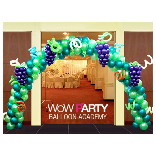 10/27(토) 오후3시 백찬희샘의 풍선카리스마《포도넝쿨아치데코》어떻게 만들었을까요