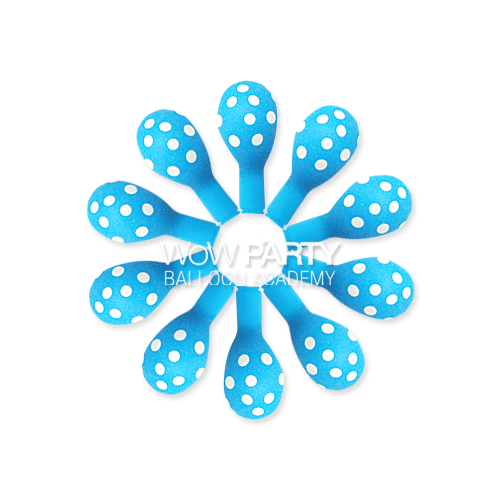 13센티 Dots(블루)10개