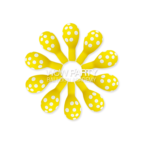 13센티 Dots(옐로우)10개