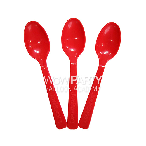 파티용스푼(10p) 레드