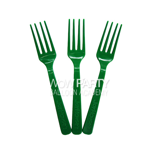 파티용포크(10p) 그린