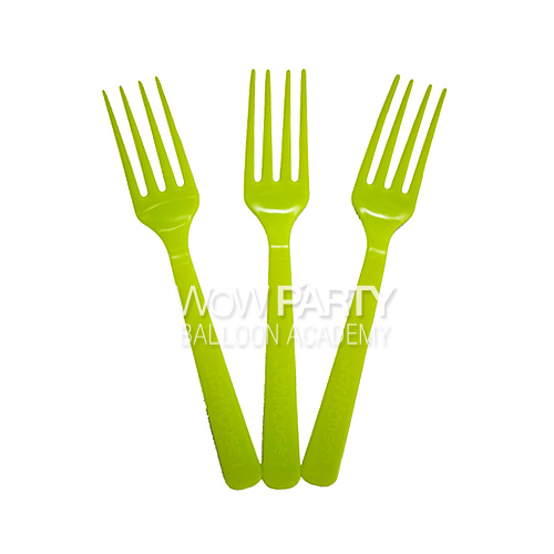 파티용포크(10p) 라임그린