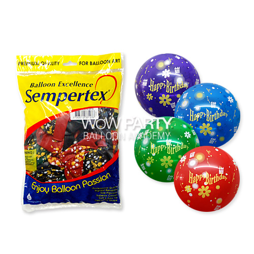 셈퍼텍스30센치 생일촛불(크리스탈혼합) 100개