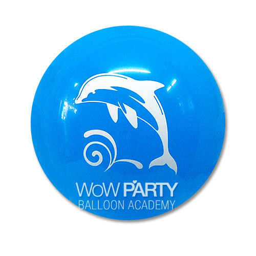 30센티물보라돌고래다크블루10개(양면인쇄)