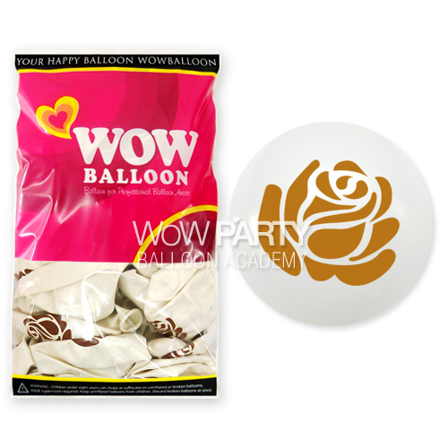 와우30센티빅로즈(펄화이트) 100개