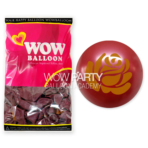 와우30센티빅로즈(펄버건디) 100개