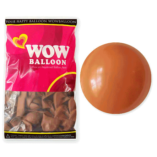 와우벌룬 30센티 빈티지 오렌지 (50개)