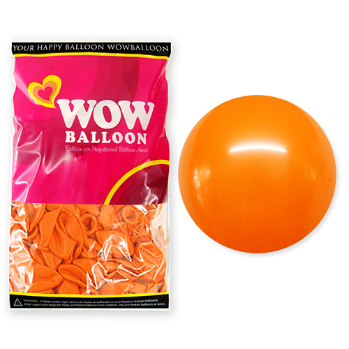 와우벌룬 30센티 기본오렌지 (50개)