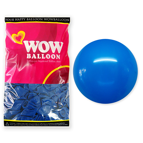 와우벌룬 30센티 기본다크블루 (50개)