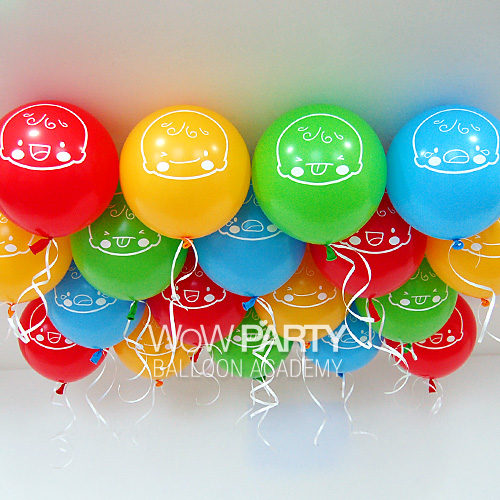 키즈페이스헬륨세트 32개(키즈페이스4톤인쇄))어린이날풍선/어린이날풍선장식/어린이날헬륨풍선