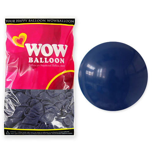 와우벌룬 13센티 네이비블루 (100개)