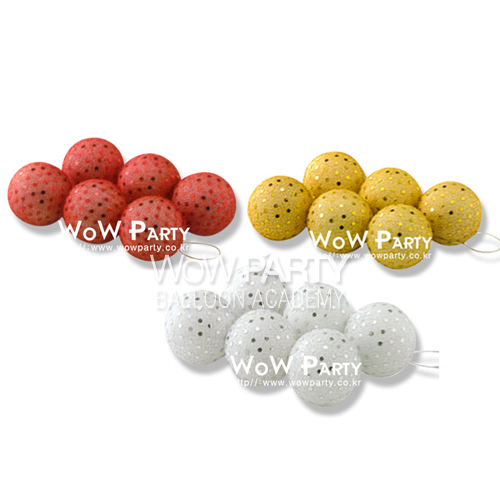[창고대방출]스팡클볼40파이(색상랜덤)