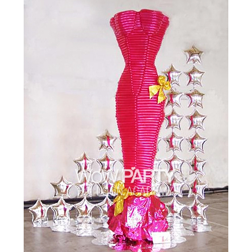 풍선드레스기둥