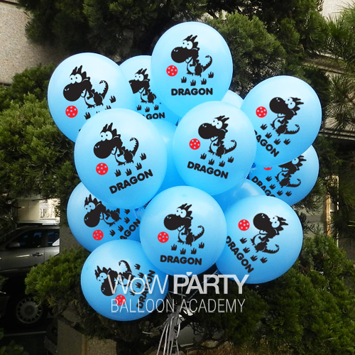 여의주용 헬륨풍선30개(라이트블루)택배발송