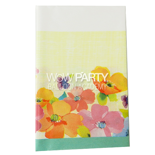 양귀비꽃 파티테이블커버