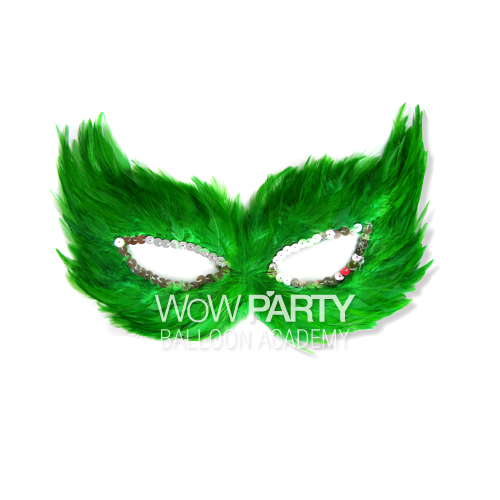녹색깃털가면