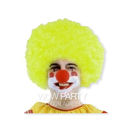 빅점보 가발 라임그린
