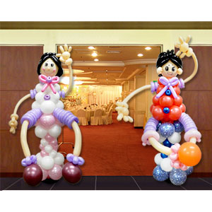 큐티소년소녀 입구장식