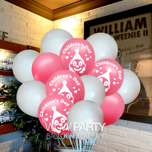 어린이날 삐에로(로즈15개/베이스15개)헬륨세트30개 (로즈20개/베이스30개) 50개