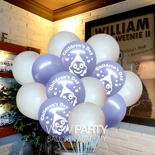 어린이날 삐에로(라일락15개/베이스15개)헬륨세트30개 (라일락20개/베이스30개) 50개 택배발송