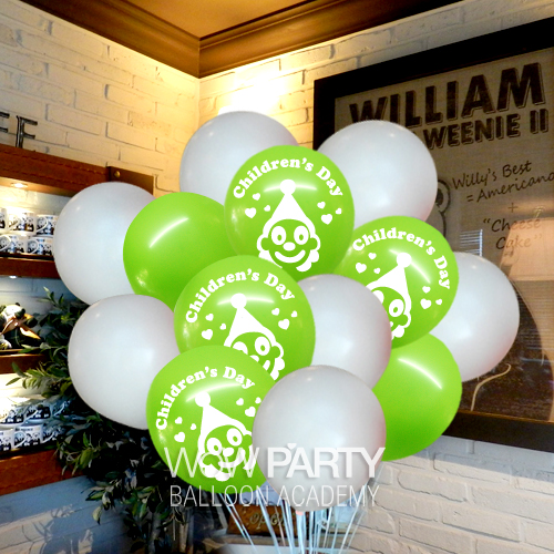 어린이날 삐에로(라임그린15개/베이스15개)헬륨세트30개 (라임그린20개/베이스30개) 50개 택배발송