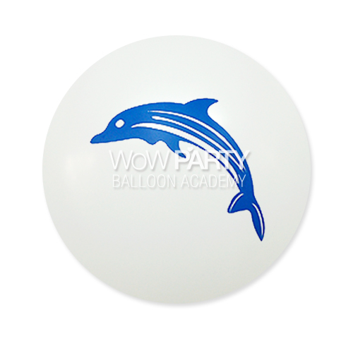 조이30센치 돌고래인쇄풍선 10개