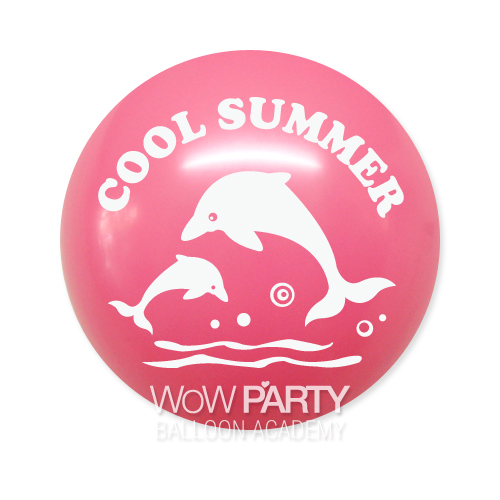 30센티 쿨썸머돌핀10개(로즈)